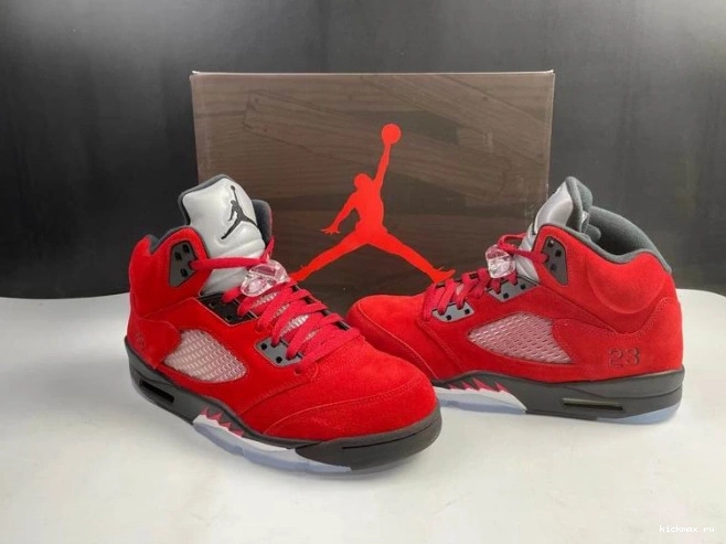 Rep MAX 5 Raging DD0587-600 Jordan Bulls Retro Red (2021) 0806